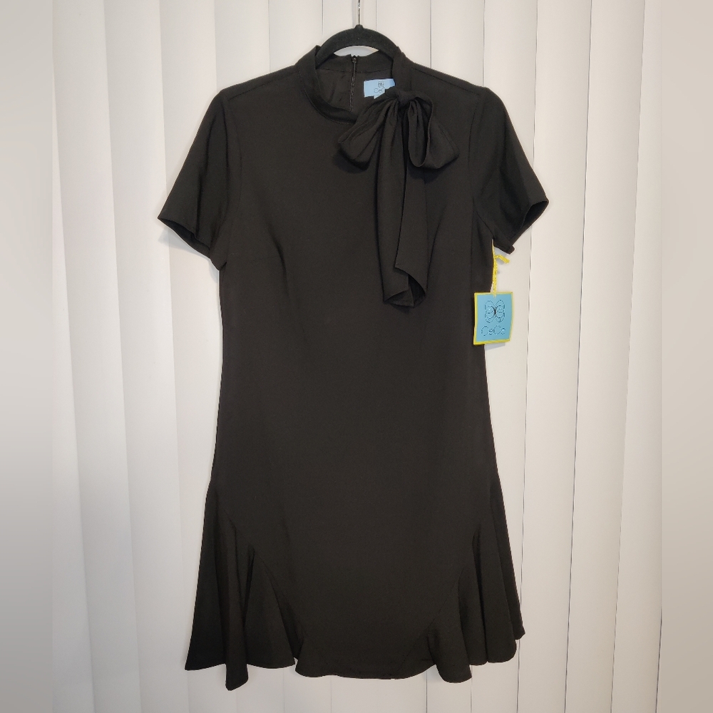 NWT! CeCe Black Mini Dress